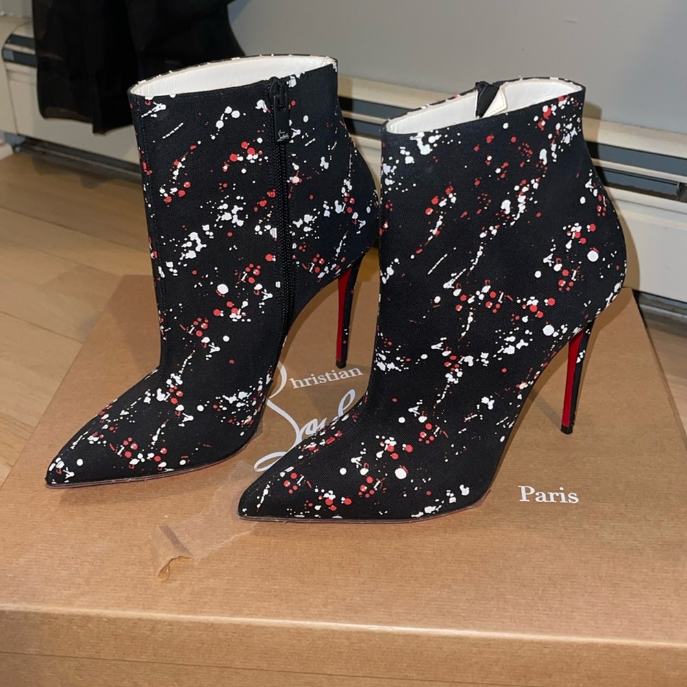 Christian louboutin ankle booties